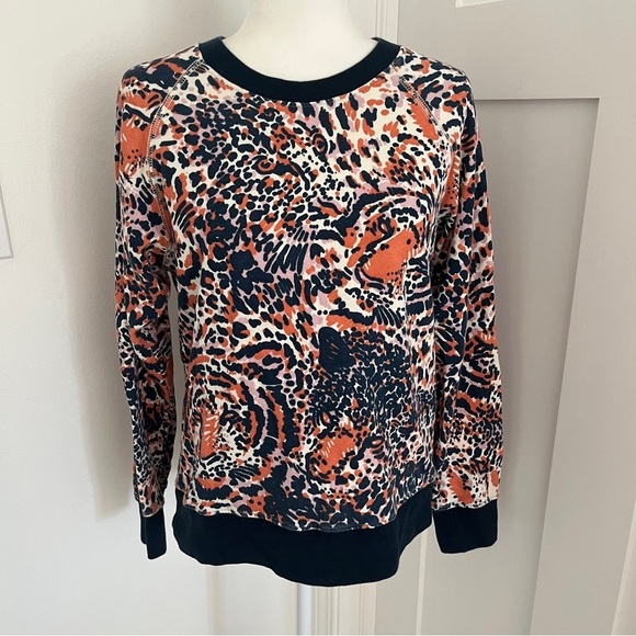 NWOT Mother Denim The Square Sweatshirt Cub Club M *N22 - Picture 2 of 3